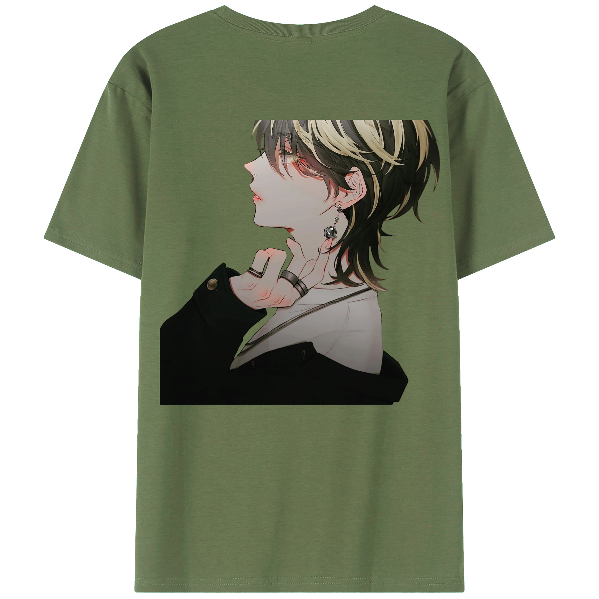 （画像用） 東京リベンジャーズ Tokyo Revengers 綿100％ メンズ半袖Tシャツ（バックプリント） 通気性